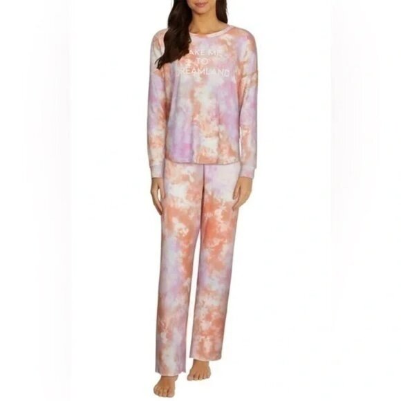 BNWT Wildfox Intimates Rainbow Cloud Pajamas size Medium - Picture 1 of 6